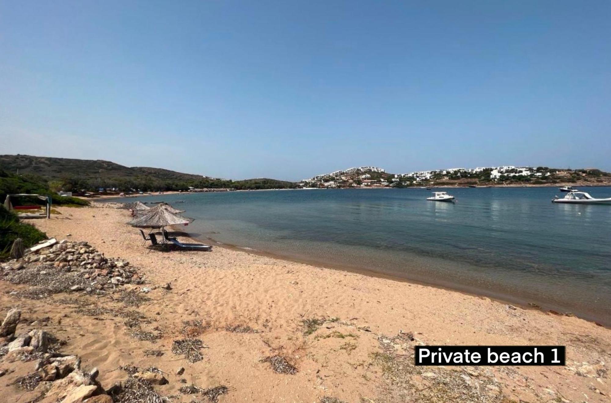 Sounio - Waterfront Luxury Spa Villa Pounta Zeza 170 Sqm On Private Beach Sounion Exterior photo