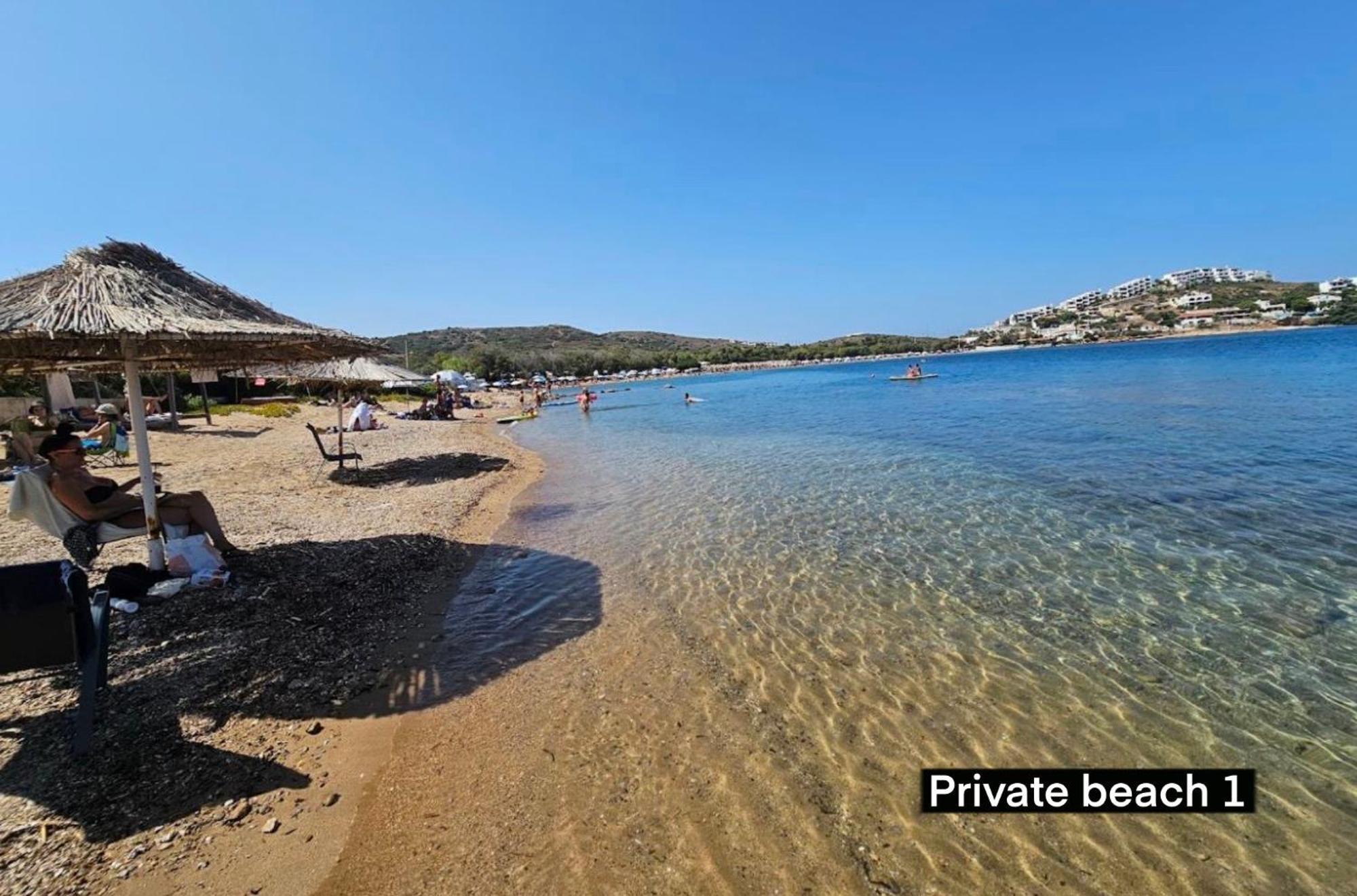 Sounio - Waterfront Luxury Spa Villa Pounta Zeza 170 Sqm On Private Beach Sounion Exterior photo