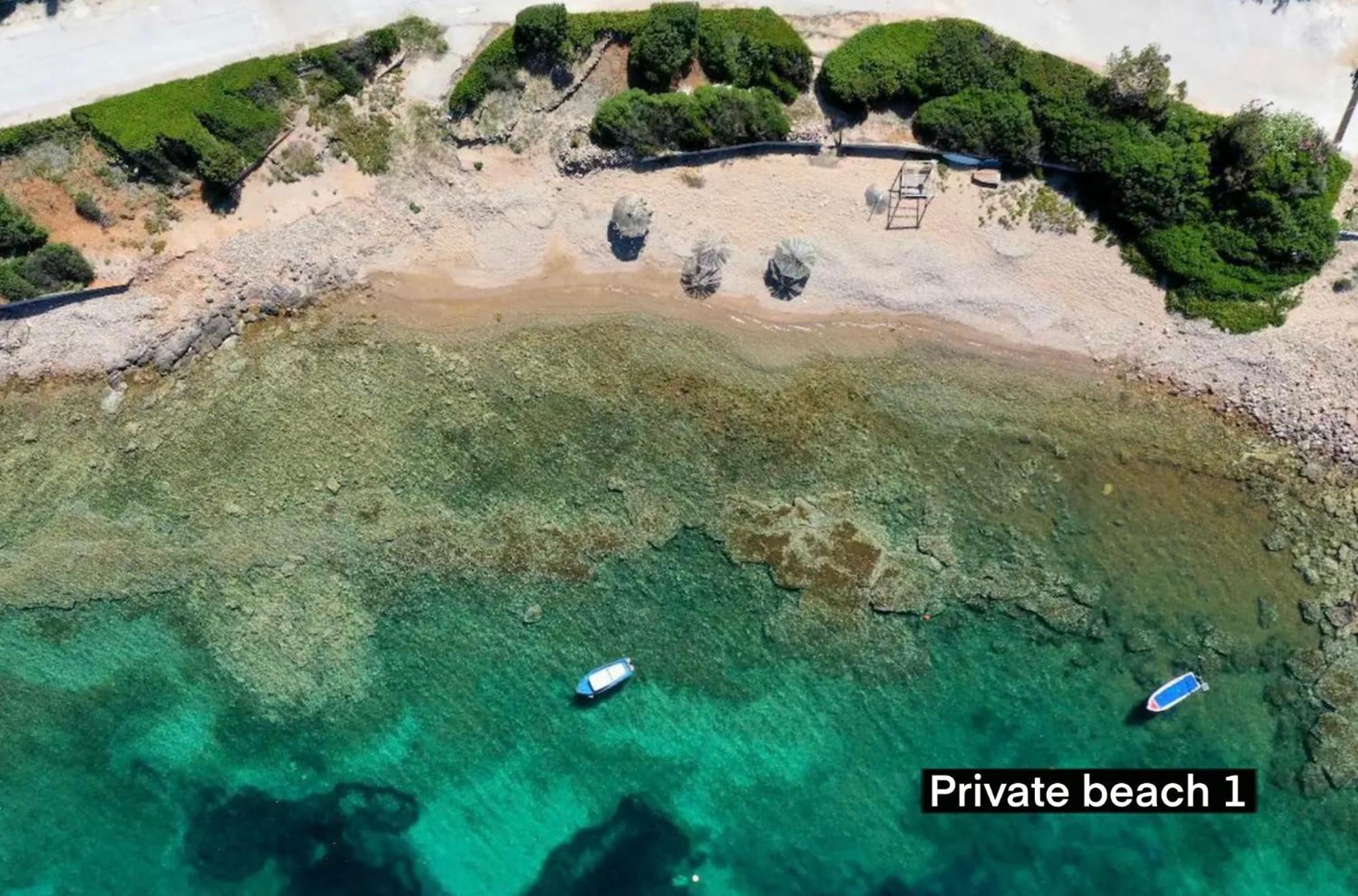 Sounio - Waterfront Luxury Spa Villa Pounta Zeza 170 Sqm On Private Beach Sounion Exterior photo